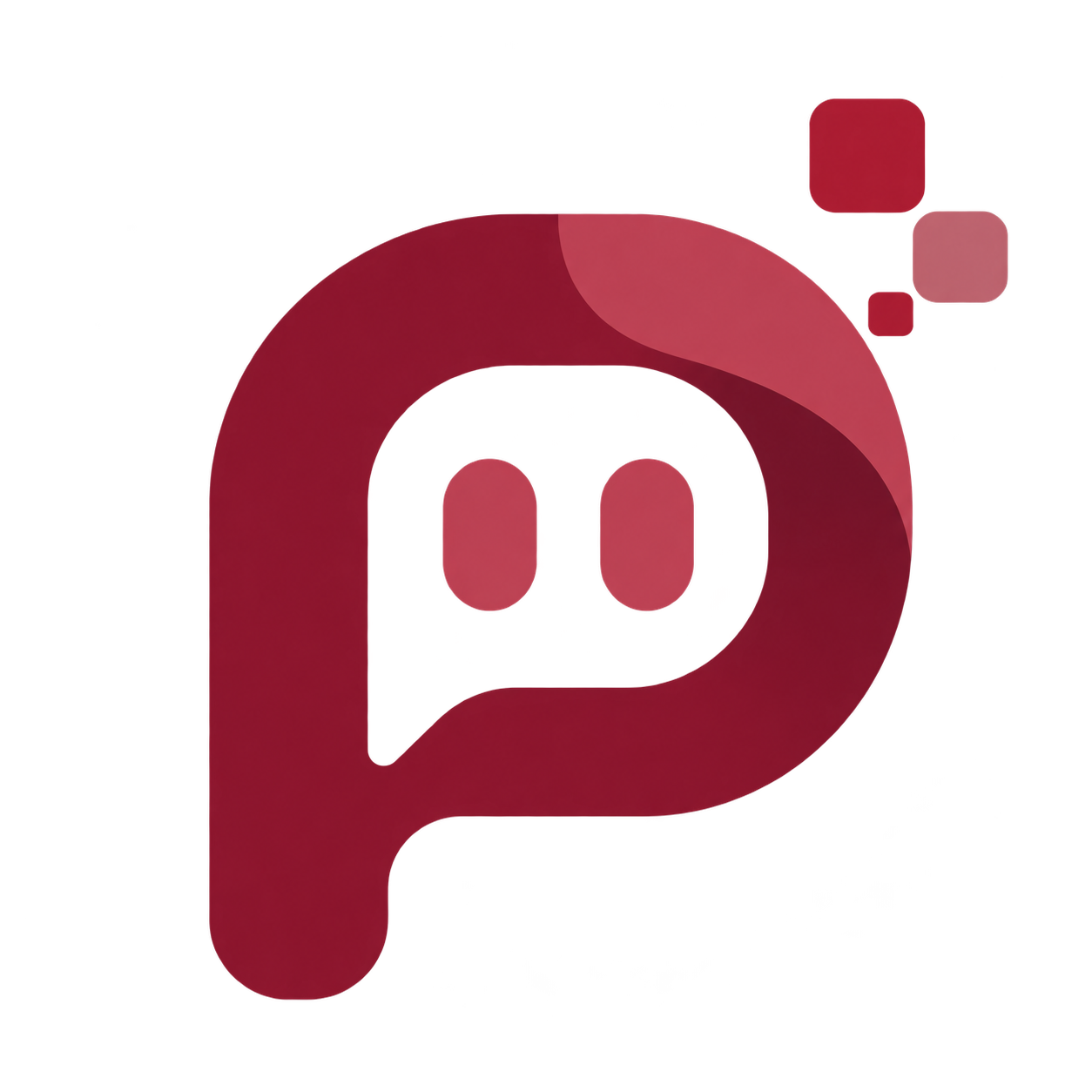 Pemmi 的字母 P 对话图标